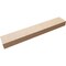 Ekena Millwork 2in. W x 4in. H x 24in. L Block Woodgrain TimberThane Rafter Tail, Primed Tan RFTUR02X04X24BLKRCPR - alternate 4